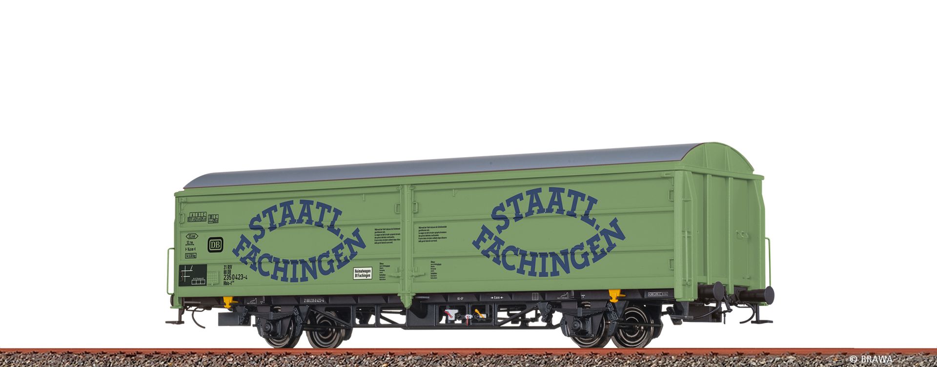 Brawa 48998 - Schiebewandwagen Hbis-t299 "Staatl. Fachingen", DB, Ep.IV