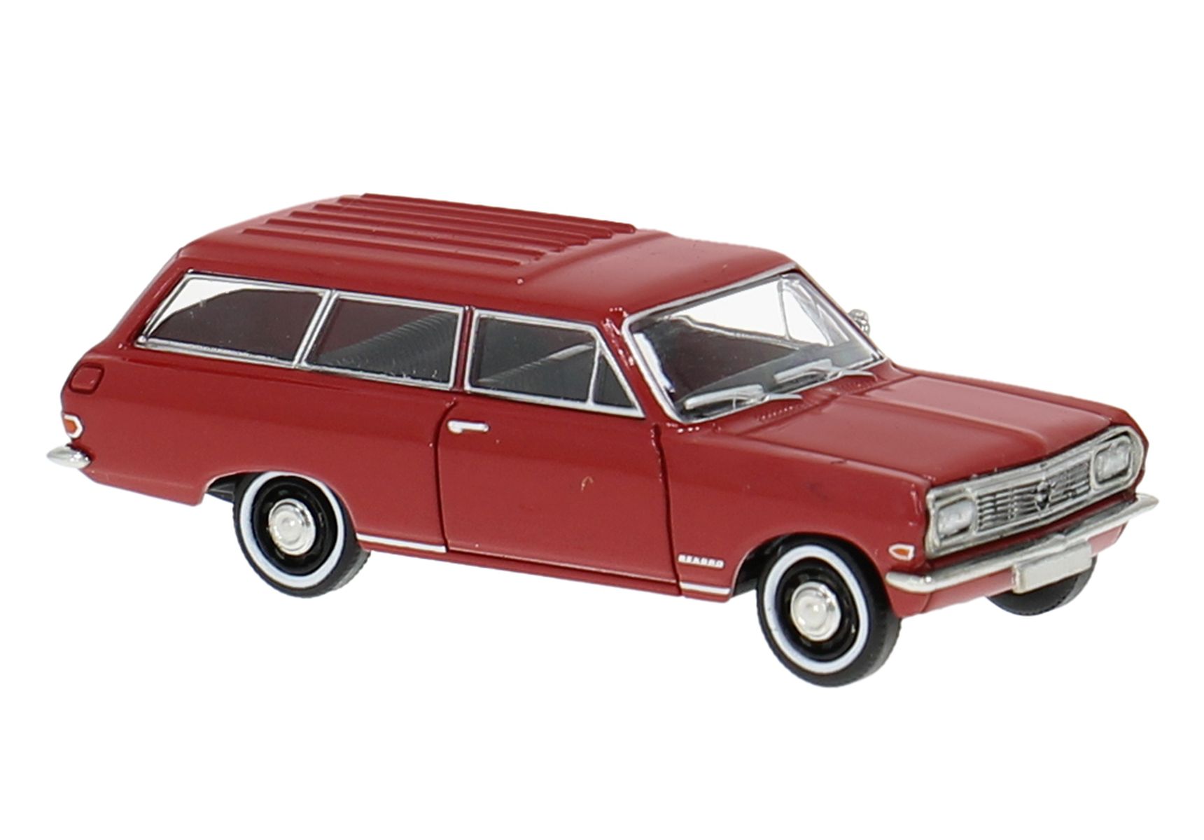 Brekina 20478 - Opel Rekord B CarAVan in rot