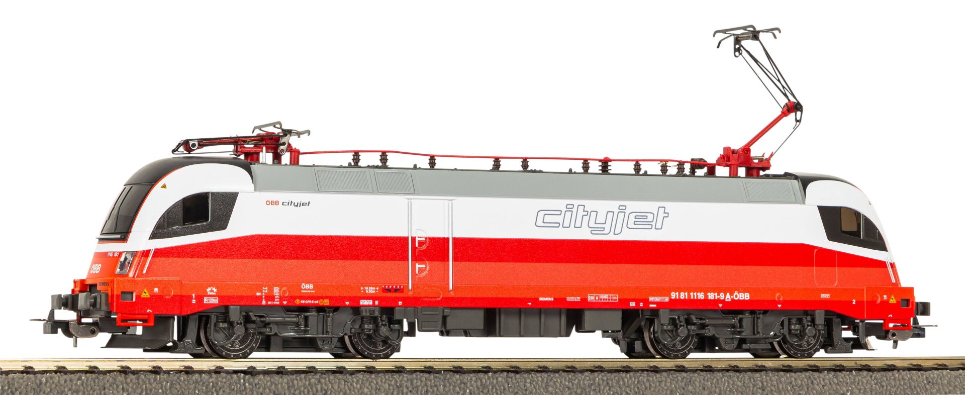 Piko 57408 - E-Lok Taurus, CityJet, ÖBB, Ep.VI