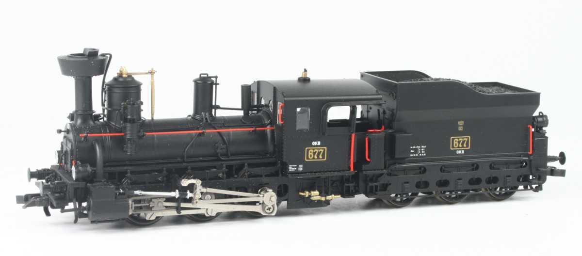 Liliput 131963 - Dampflok Rh677, Museumslok GKB, Ep.III