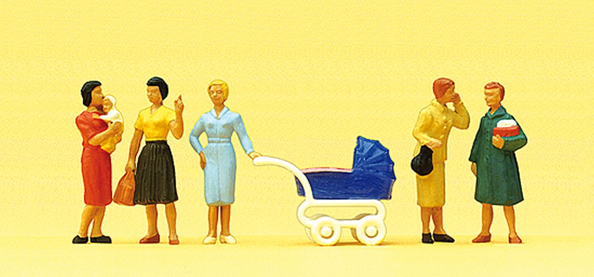 Preiser 10024 - Weibliche Passanten