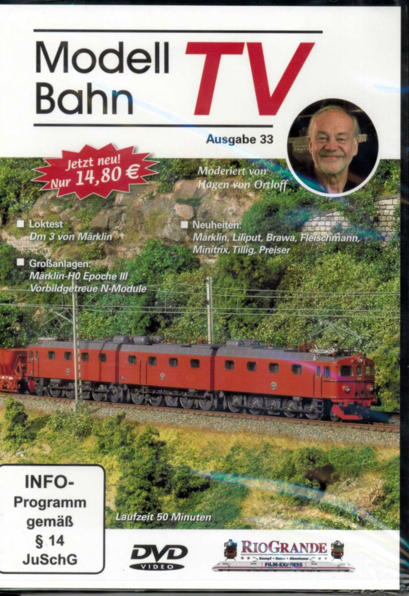 VGB 7533 - DVD - Modellbahn TV - Ausgabe 33