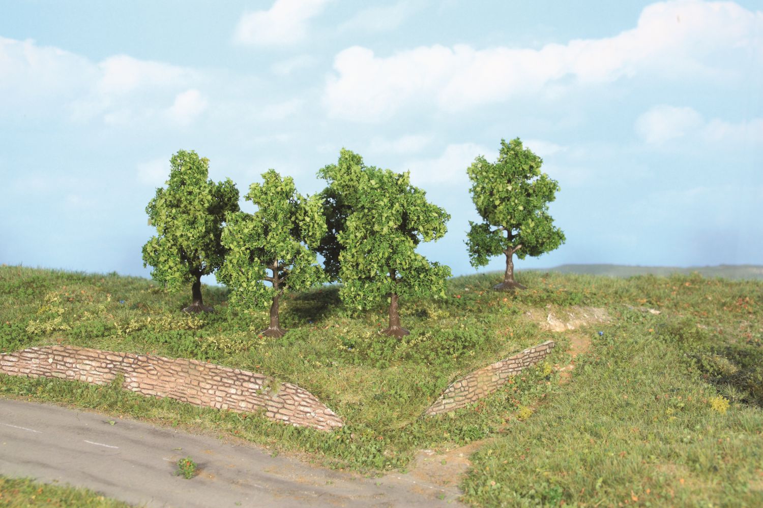 Heki 19111 - 5 Obstbäume, 7 cm