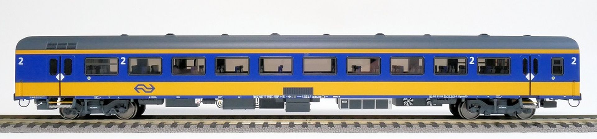 Exact-Train EX11009 - Personenwagen ICRm Bpmz10 Amsterdam - Rotterdam, NS, Ep.VI