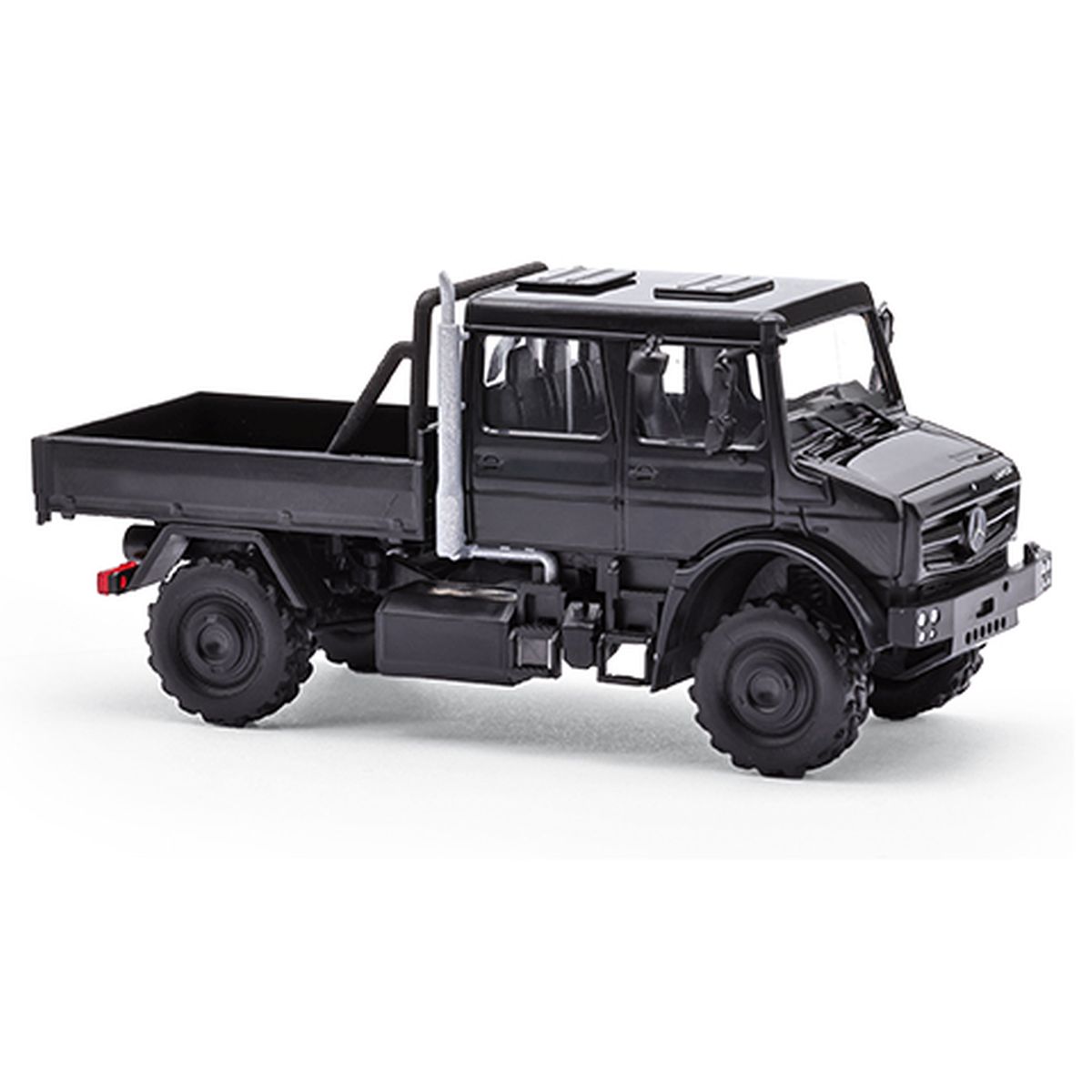 Busch 51085 - Mercedes-Benz Unimog U5023, Doppelkabine, Schwarz