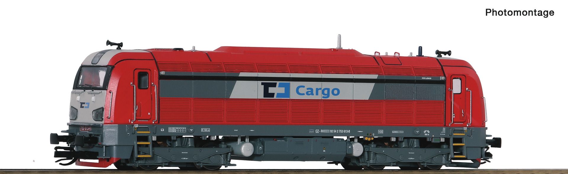 Roco 7380036 - Diesellok Rh 753.6, CD-Cargo, Ep.VI