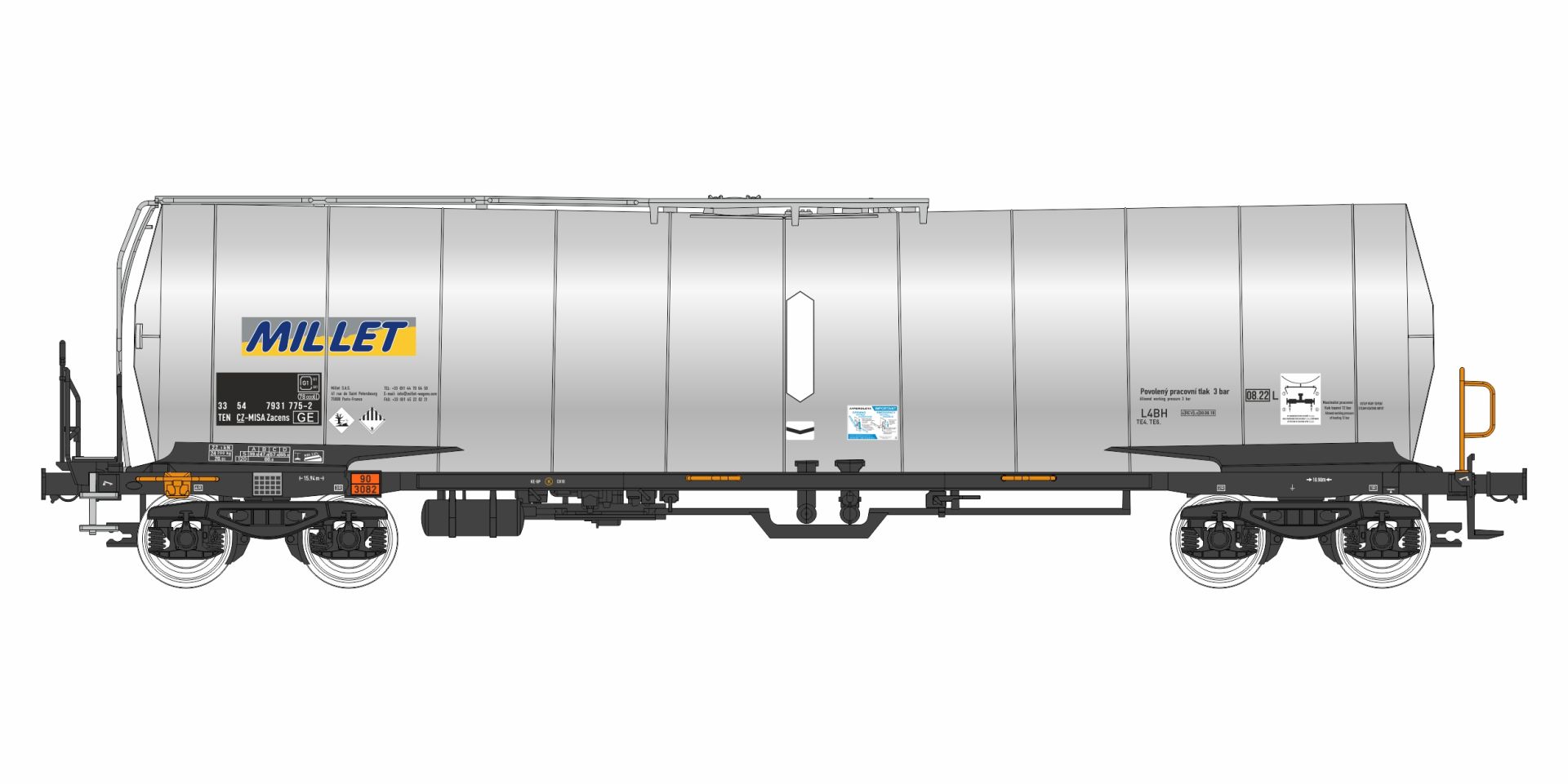 igra 96200070 - Kesselwagen Zacens 78, Millet, Ep.VI igra 96200070 - Kesselwagen Zacens 78, Millet, Ep.VI