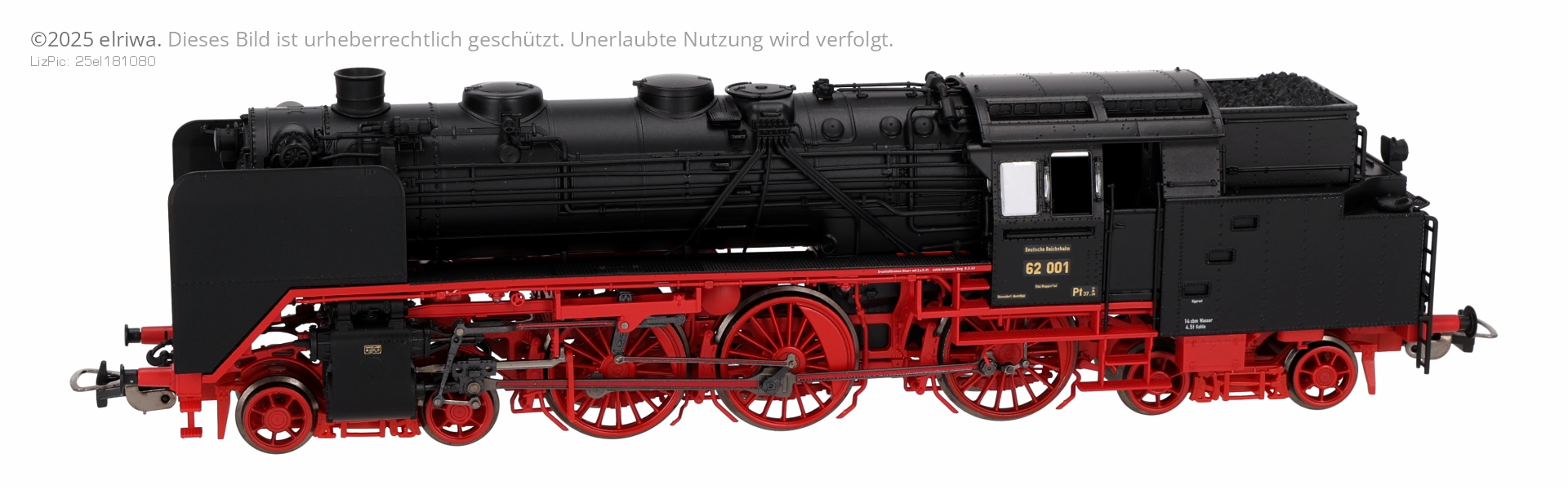 Piko 50707 - Dampflok BR 62, DRG, Ep.II