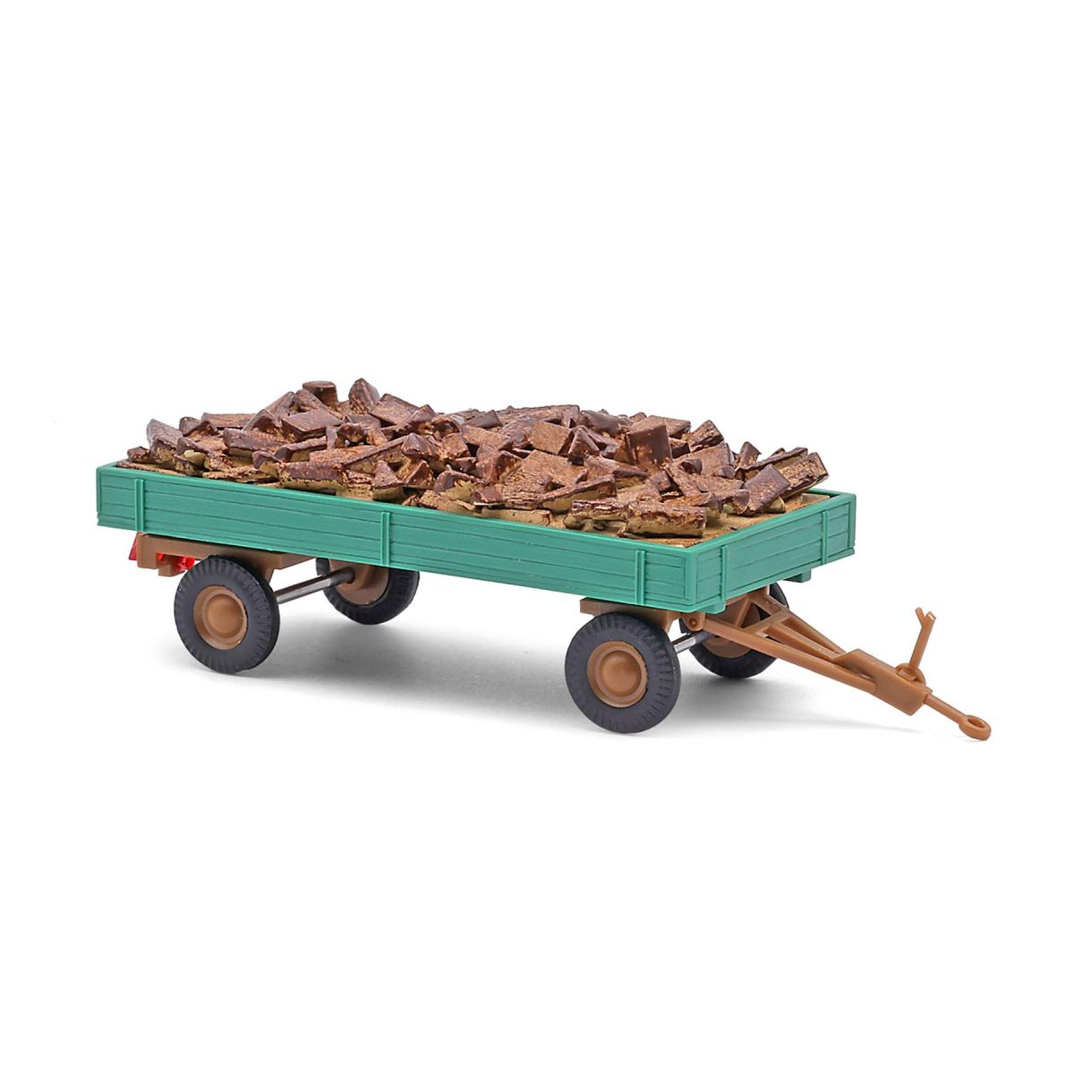 Busch 59976 - Anhänger Gummiwagen mit Holzscheite, Bj. 1958