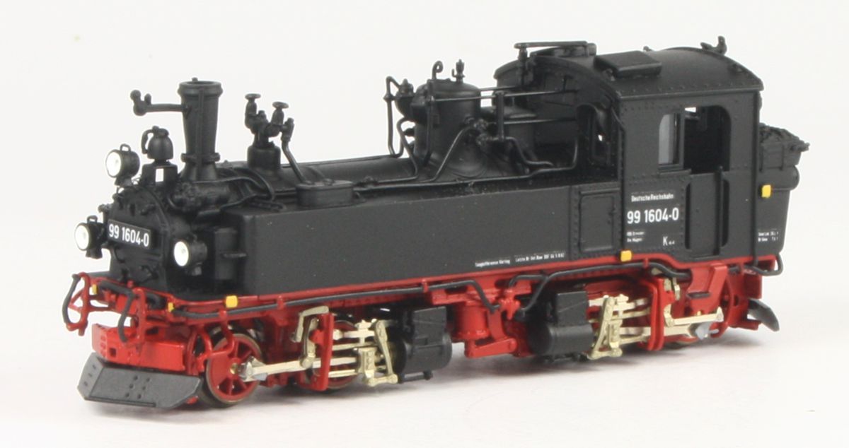 Bemo 1016838 - Dampflok IV-K, BR99 1604-0, DR, Ep.IV, Museumslok Radebeul