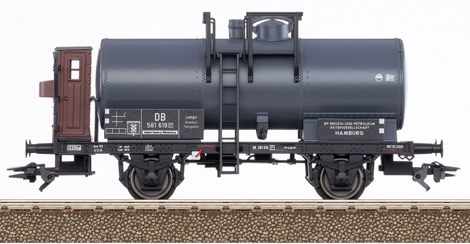 Trix 24178 - Kesselwagen 581 619, DB, Ep.III 'BP'