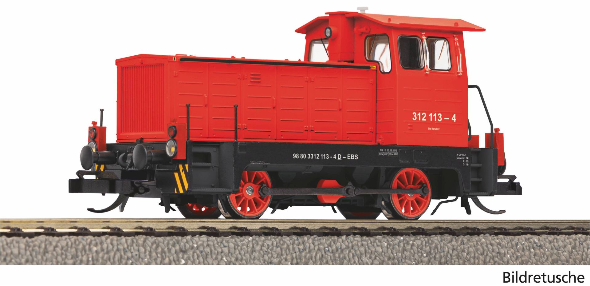 Piko 47504 - Diesellok BR 312, EBS, Ep.VI