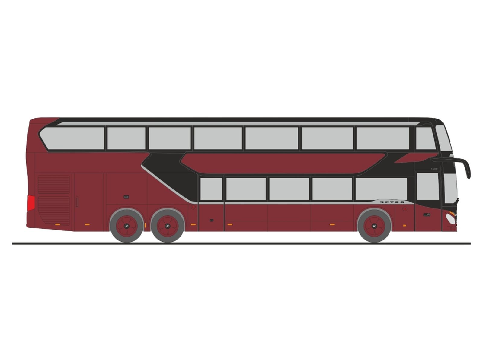 Rietze 61810 - Setra S 531 DT Vorführdesign