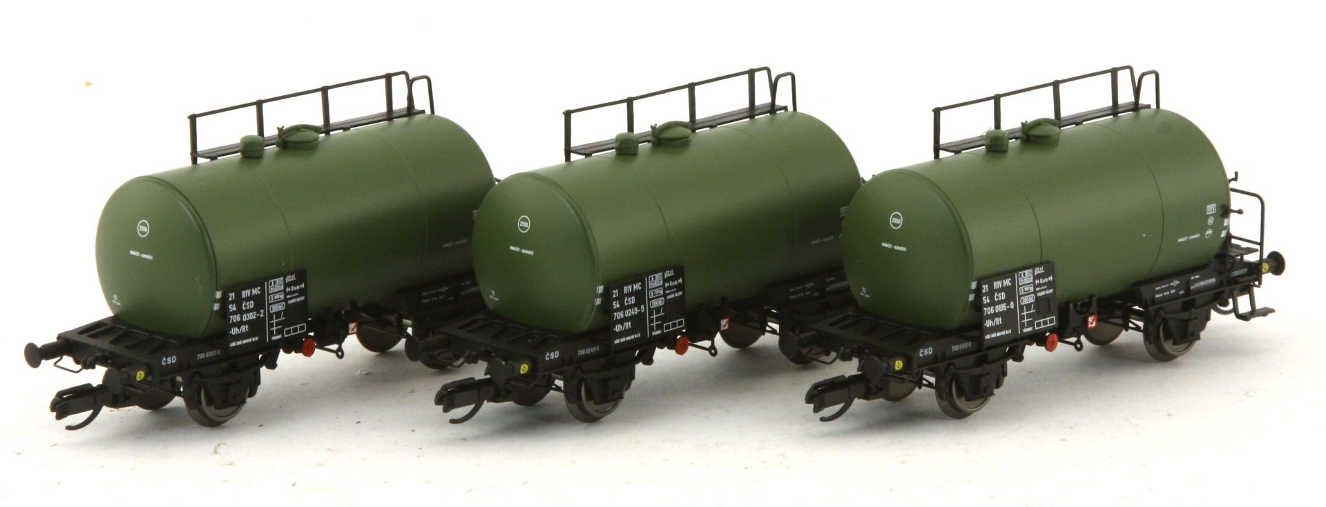 Saxonia 120079 - 3er Set Kesselwagen 'Deutz', CSD, Ep.IV