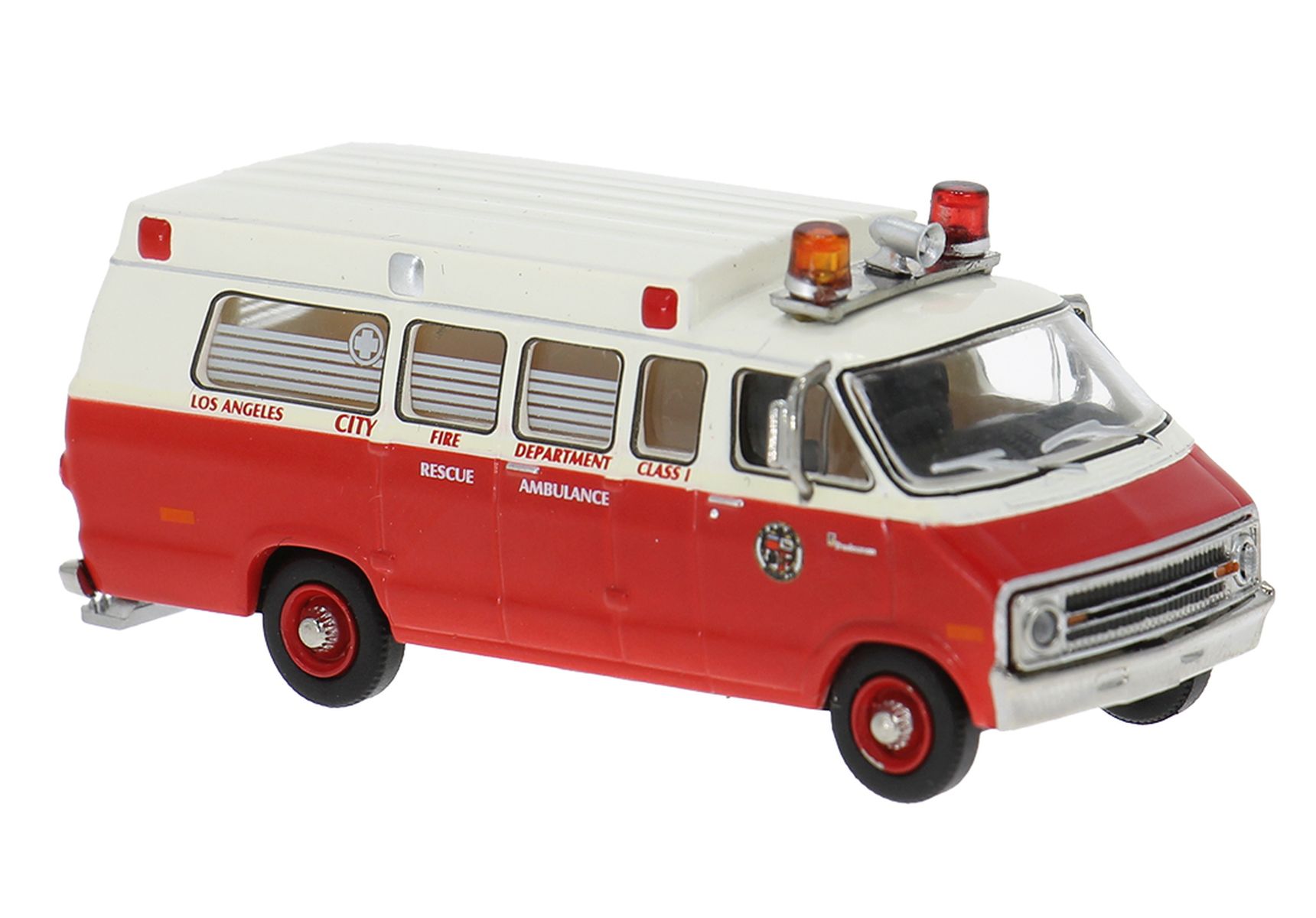 Brekina 18304 - Dodge B200 Ambulance aus Los Angeles