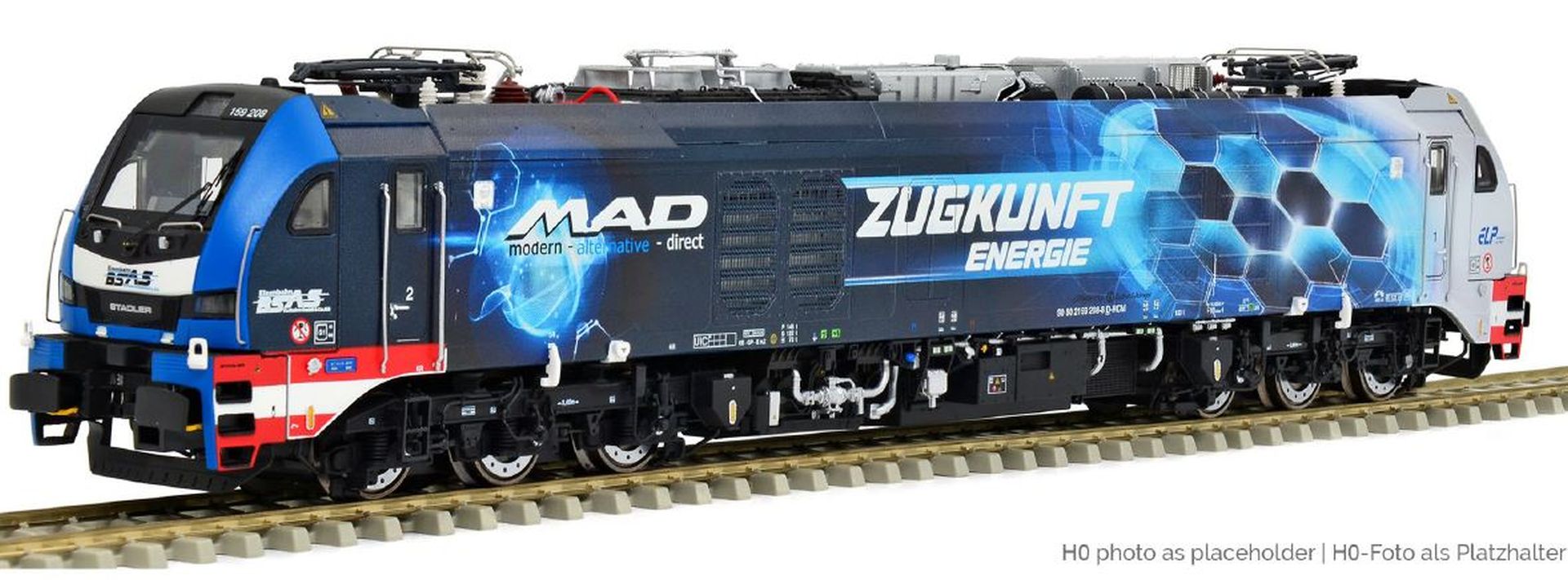 Sudexpress T1592081 - Stadler EuroDual Hybrid Lok 159 208-8, BSAS, Ep.VI