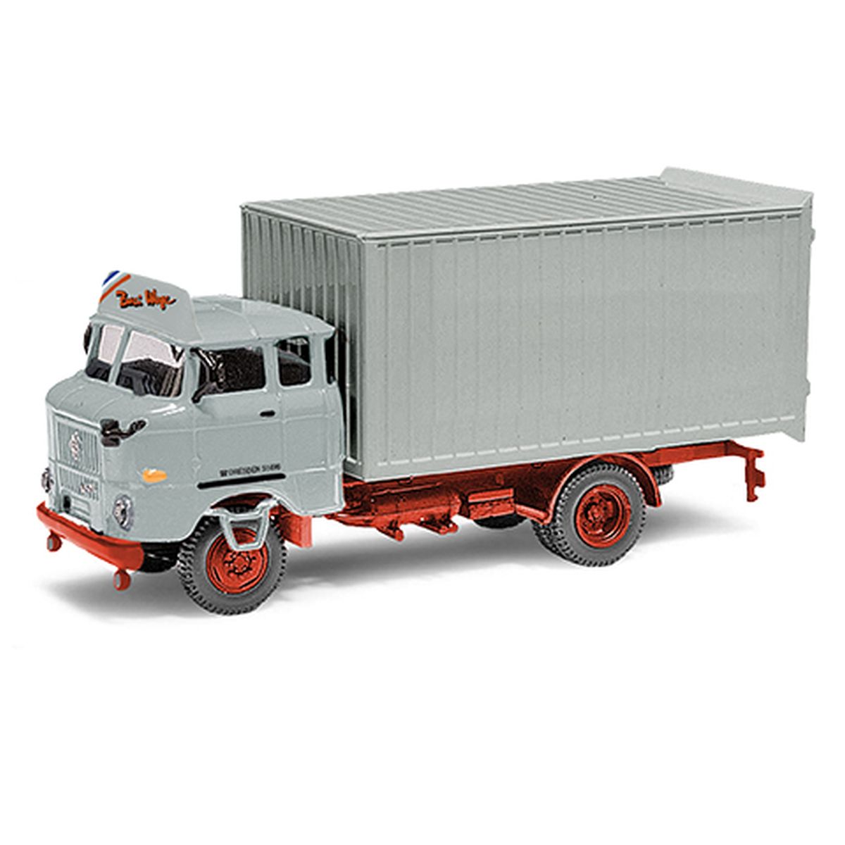 Busch 95307 - IFA W50 L MK (Möbelkoffer), Rockband »Zwei Wege«