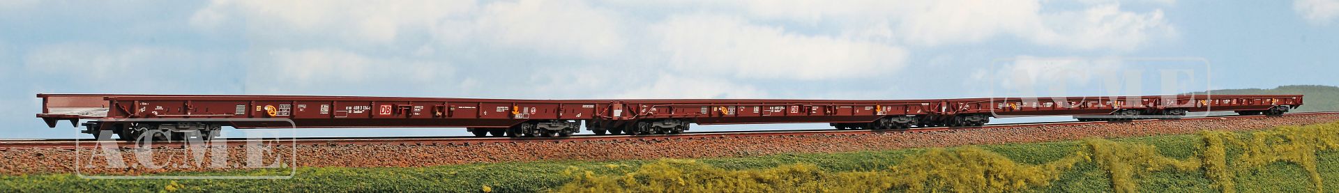 ACME AC 45161 - 4er Set Rollende Landstraße DBAG, Ep.V, Set B ACME AC 45161 - 4er Set Rollende Landstraße DBAG, Ep.V, Set B