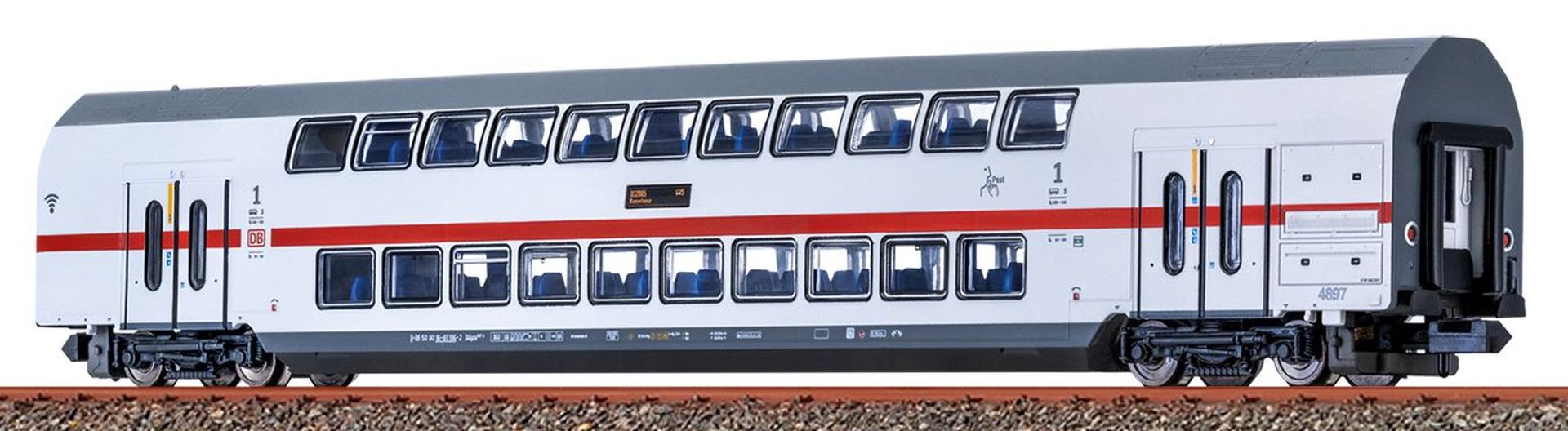 Brawa 64538 - TWINDEXX VARIO, IC2-Doppelstock-Mittelwagen, 1. Klasse, DBAG, Ep.VI 'Konstanz'