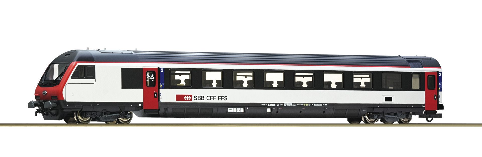 Roco 74478 - Steuerwagen EW IV, 2. Klasse, SBB, Ep.VI