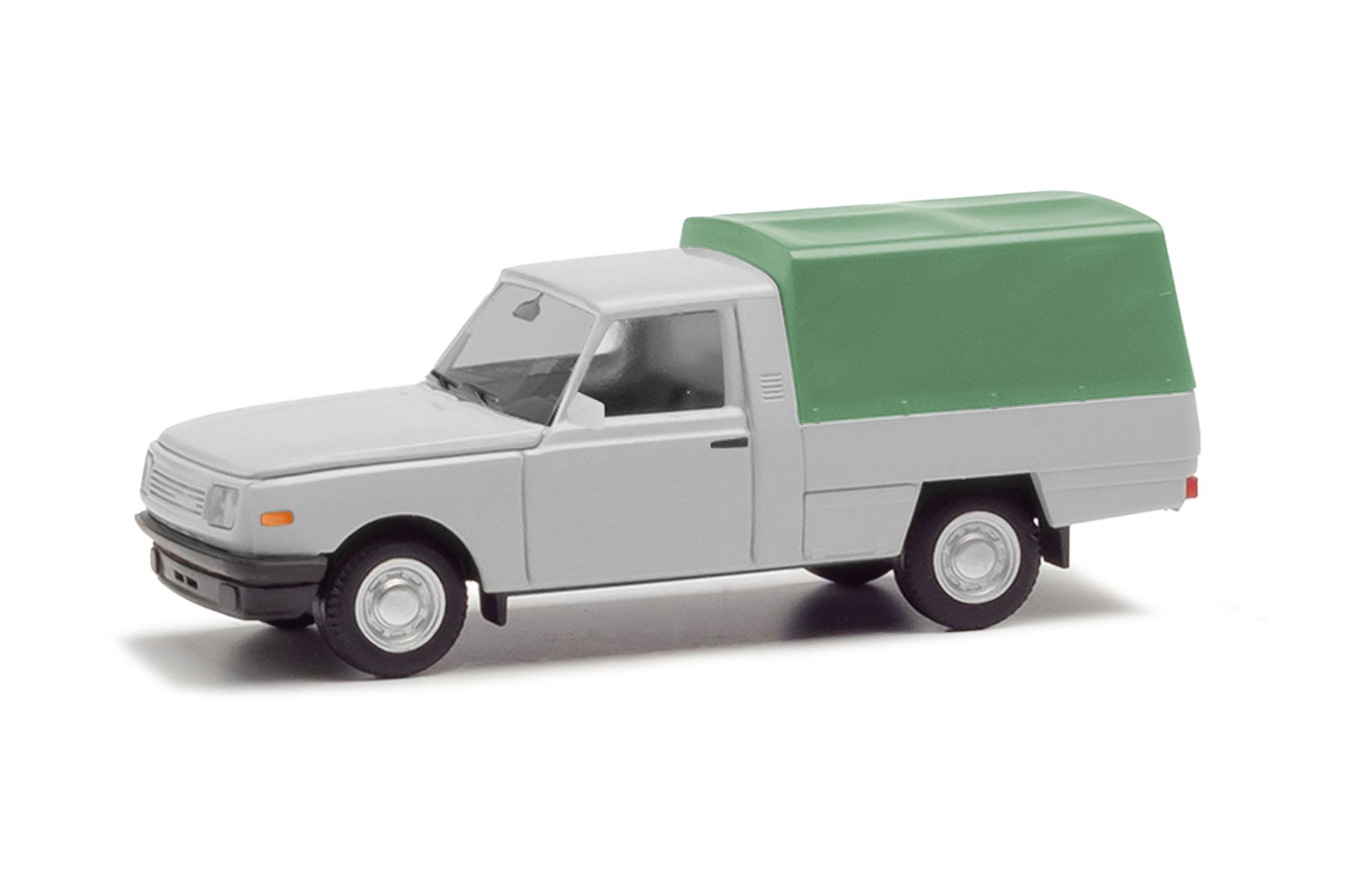 Herpa 420921-002 - Wartburg 353 Trans '85 mit Plane, lichtgrau