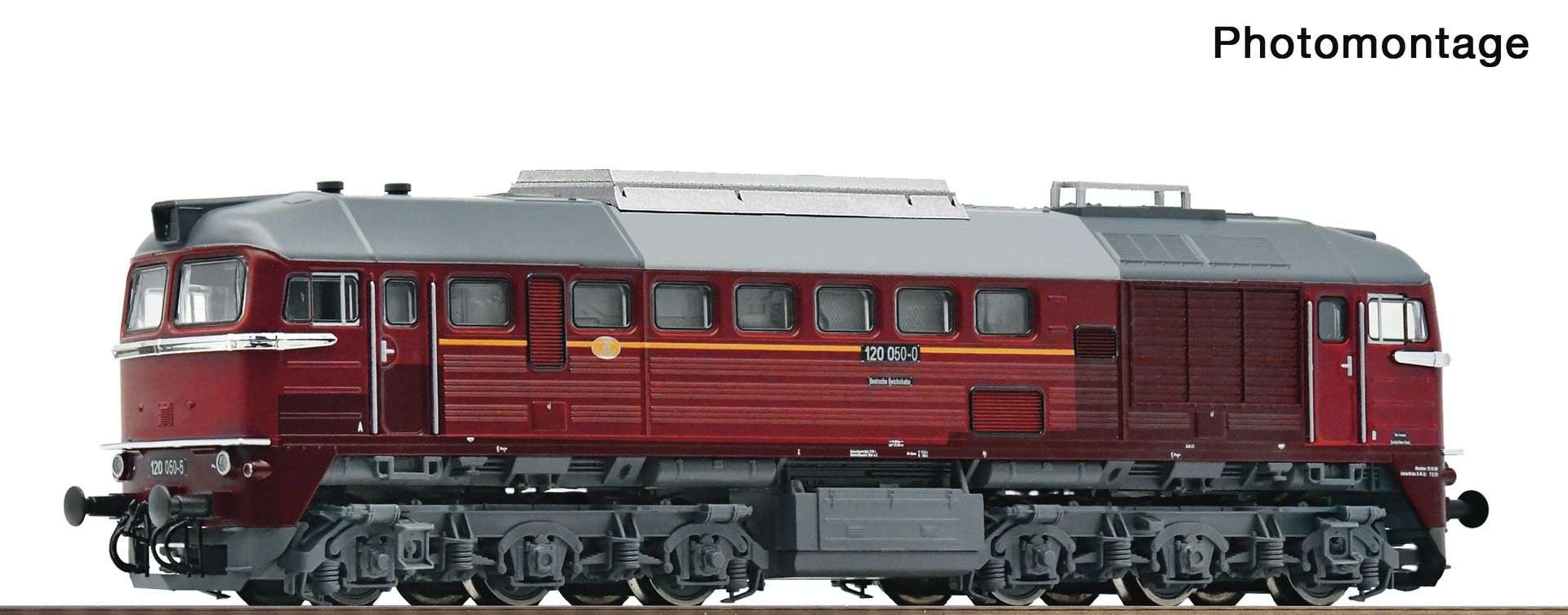 Roco 7390035 - Diesellok 120 050-0, DR, Ep.IV, DC-Sound