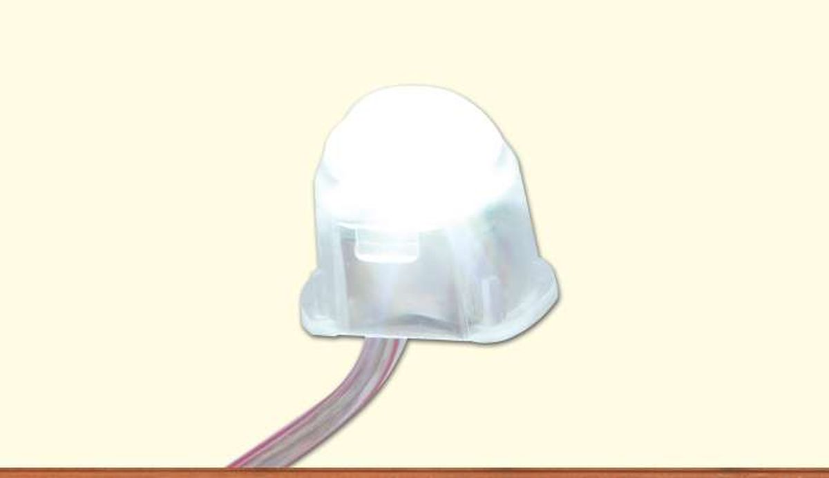 Brawa 94700 - Beleuchtungssockel rund LED, warmweiß
