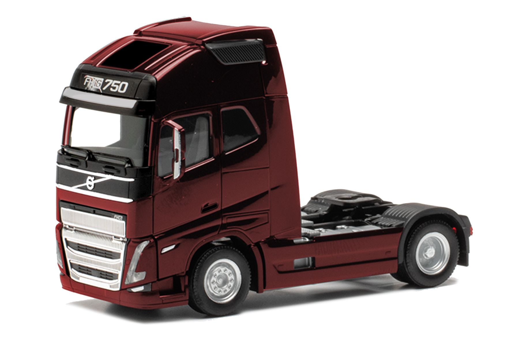 Herpa 313353-004 - Volvo FH16 GL XL 2020 Zugmaschine 2achs, weinrot