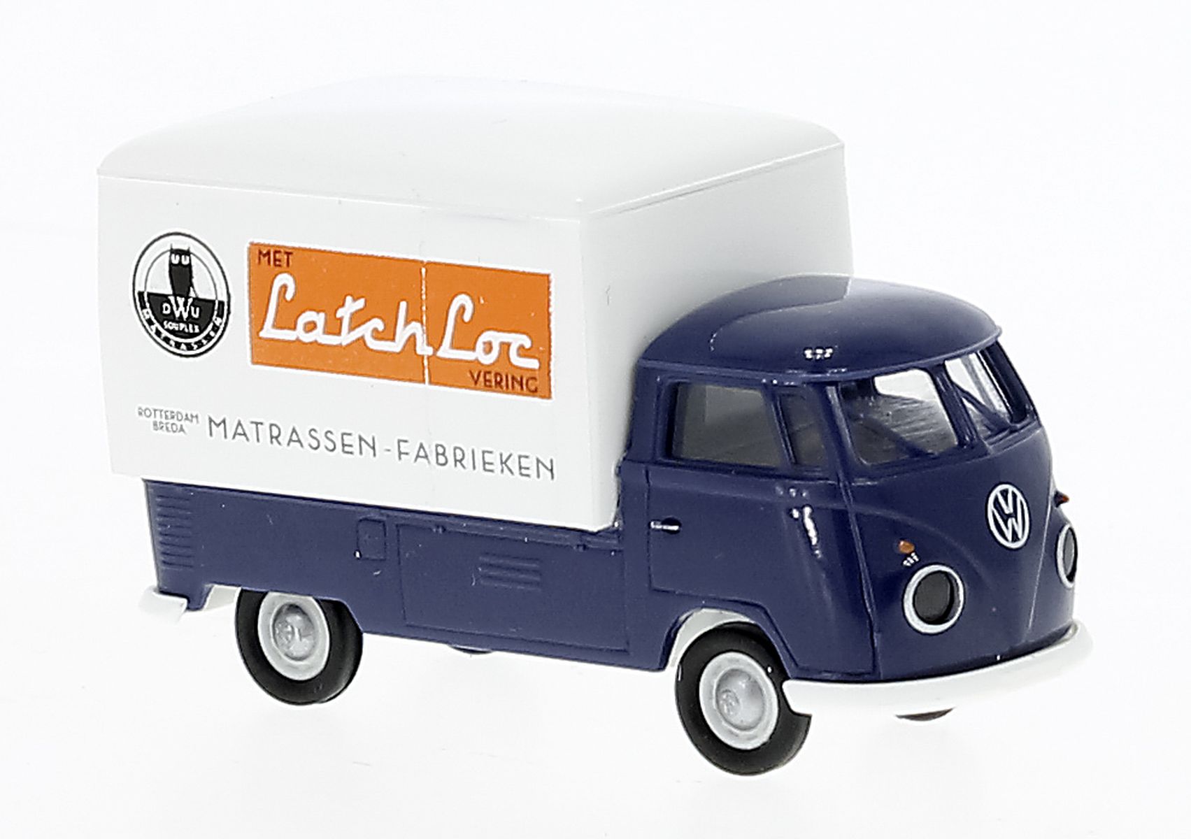 Brekina 32873 - VW T1b Großraum-Koffer, DWU Matrassen, 1960