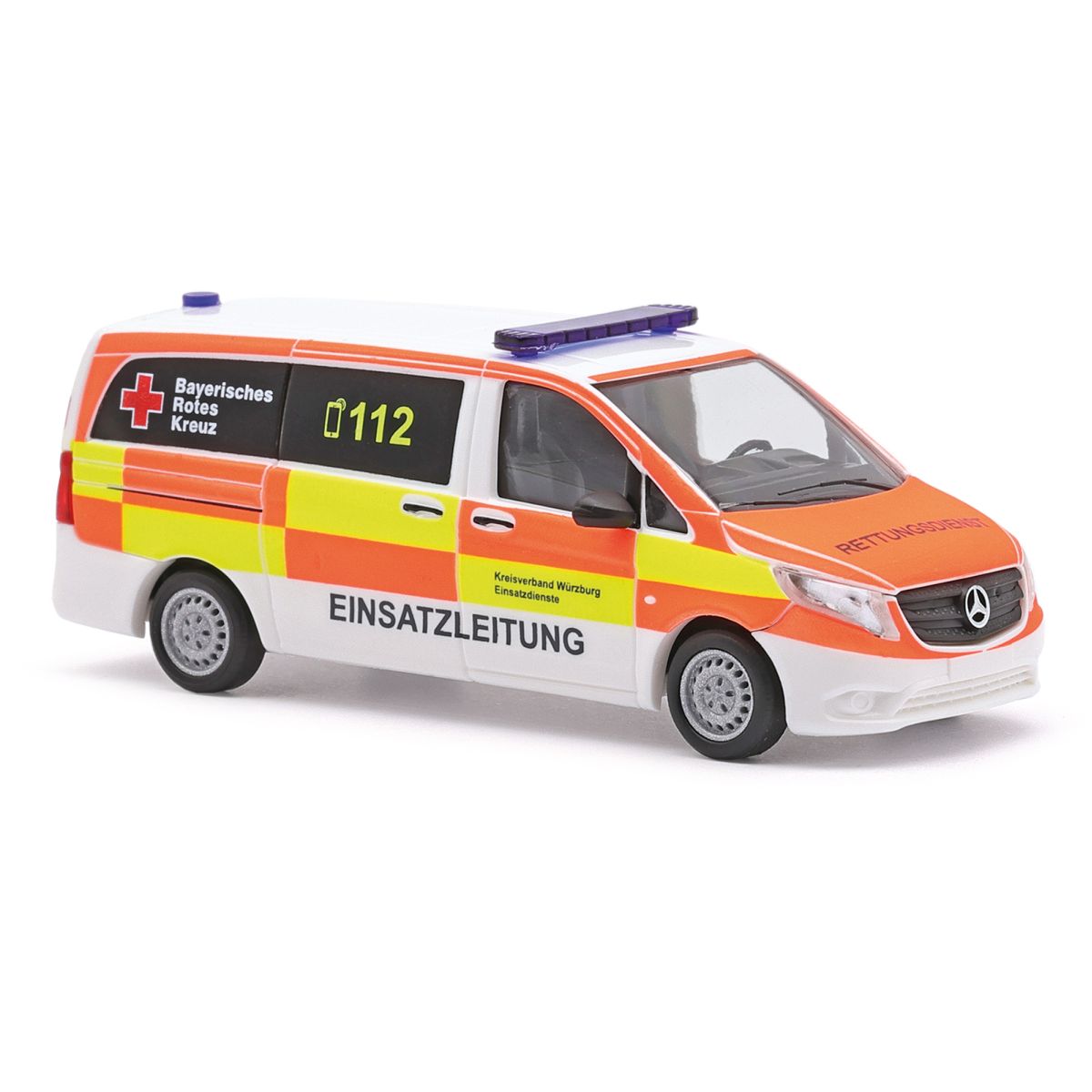 Busch 51155 - Mercedes-Benz Vito BRK Würzburg, Bj. 2014 Busch 51155 - Mercedes-Benz Vito BRK Würzburg, Bj. 2014