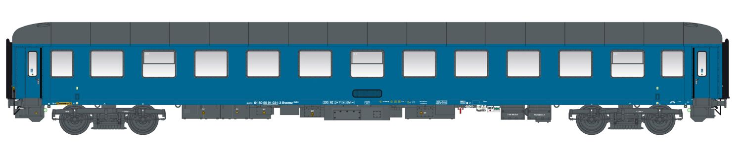 L.S. Models 58523 - Liegewagen Bvcmz 248.5, RDC, Ep.VI