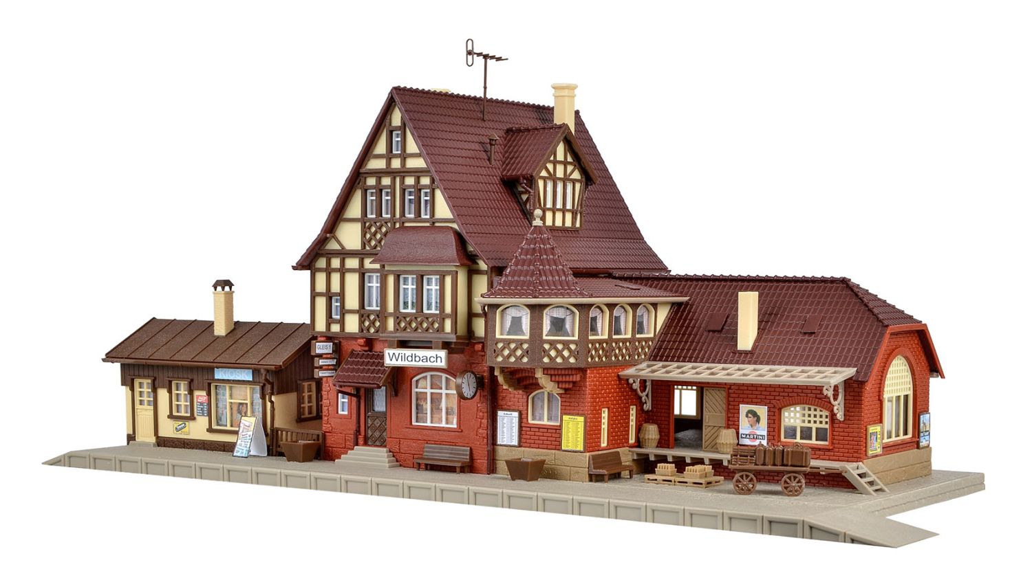 Vollmer 43512 - Bahnhof Wildbach