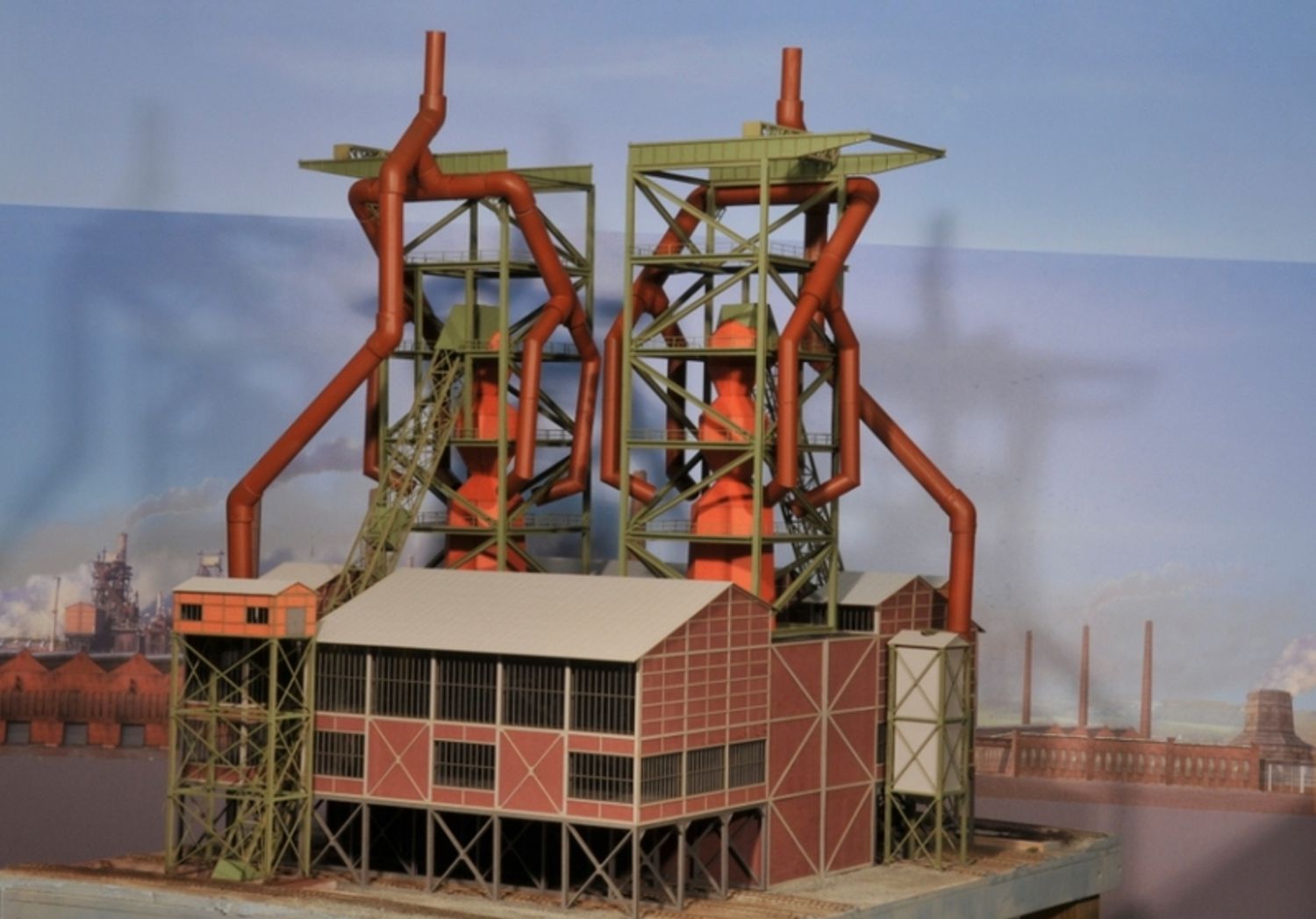 Joswood 17042 - Hochofen, Ofenhalle Doppelausführung