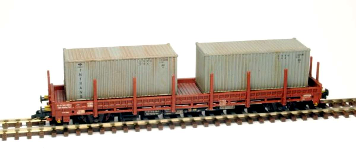 sdv-model 12027 - Rungenwagen Kbkks 10, CSD, Ep.IV, Bausatz