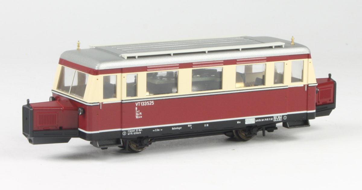 Bemo 1009935 - Schienenbus VT133 525, DR, Ep.III