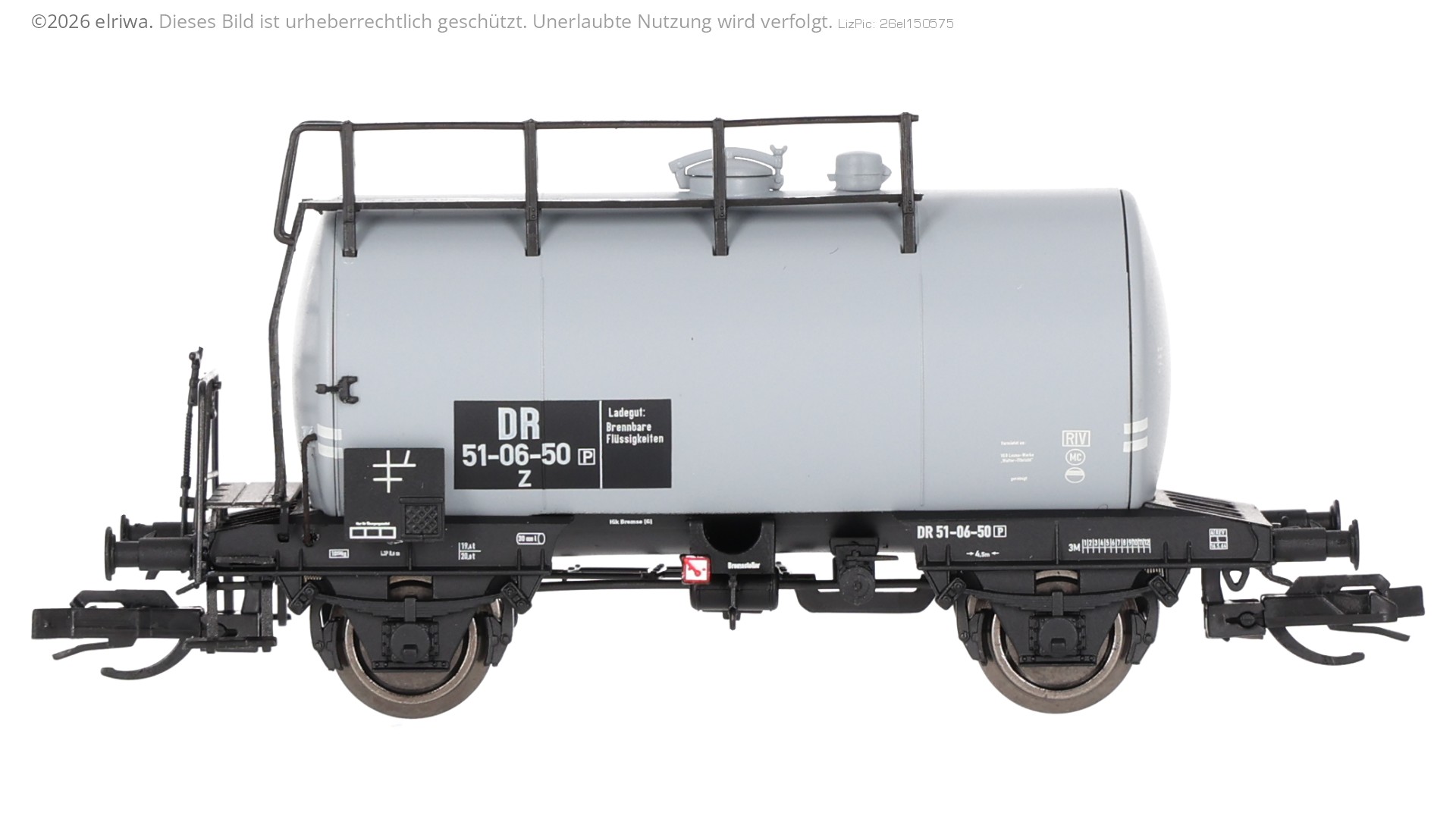 Saxonia 120111-2 - Kesselwagen 'Deutz', DR, Ep.III, grau