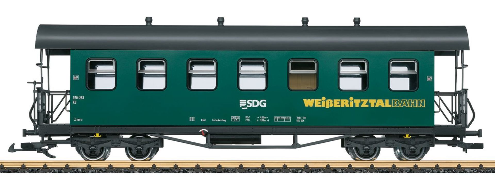 LGB 31390 - Personenwagen KB 970-253, SDG, Ep.VI