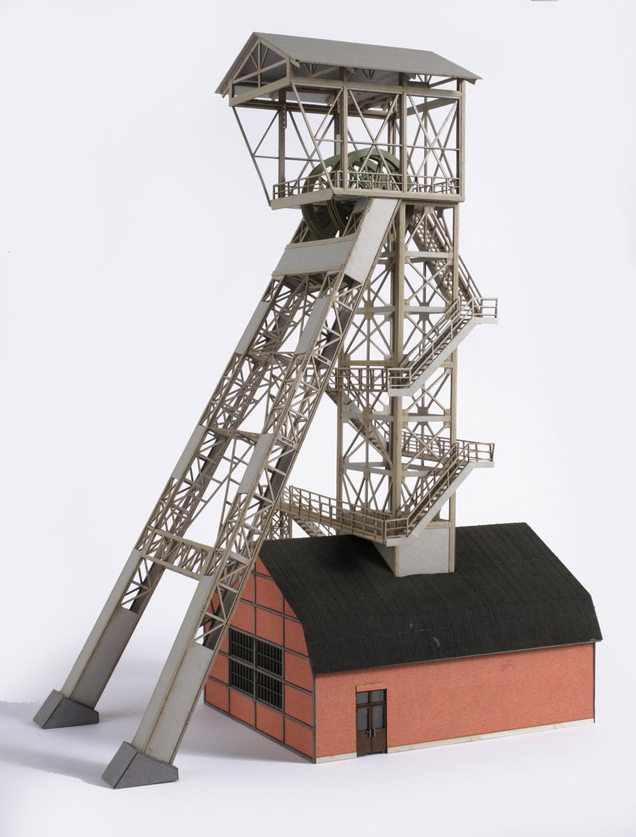 Joswood 17018 - Fördergerüst Achenbach Schacht IV