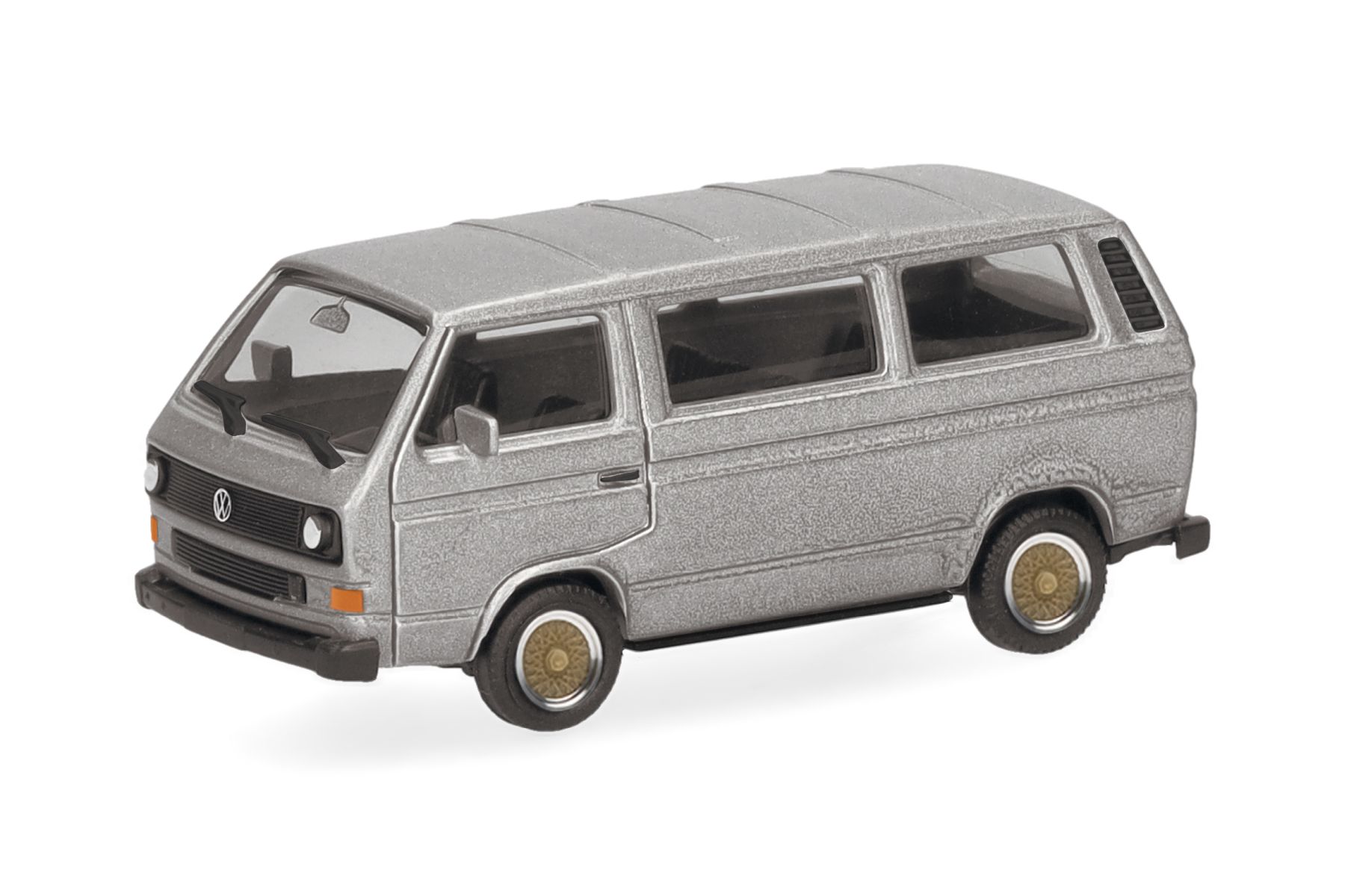 Herpa 430876-003 - Volkswagen (VW) T3 Bus, silber