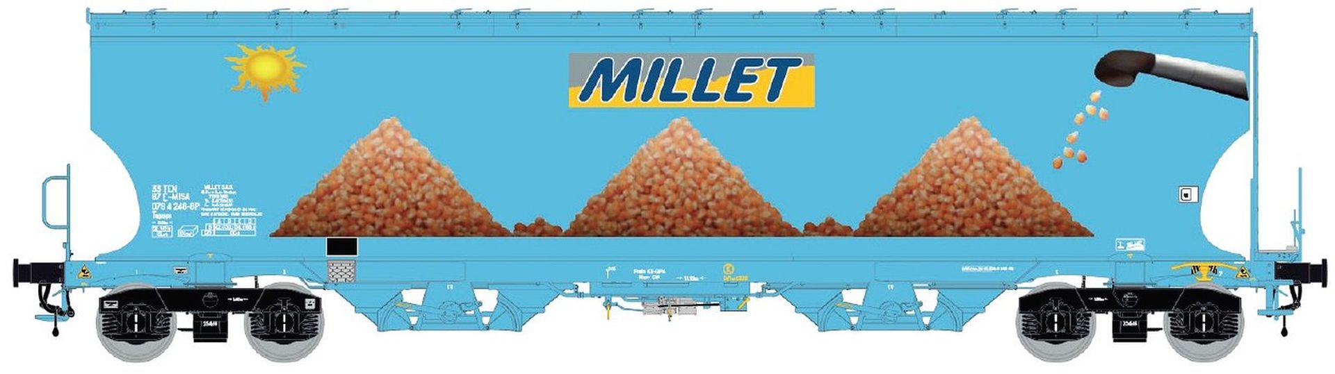 L.S. Models LS30592 - Silowagen Tagnpps, MILLET, Ep.VI