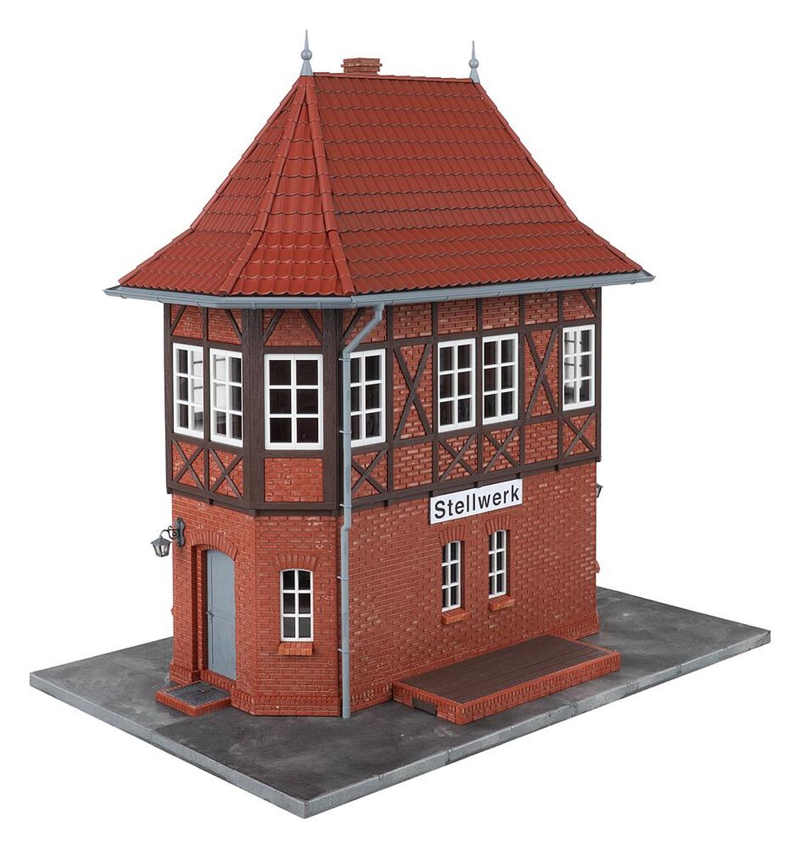 Pola 330883 - Stellwerk mit Fachwerk