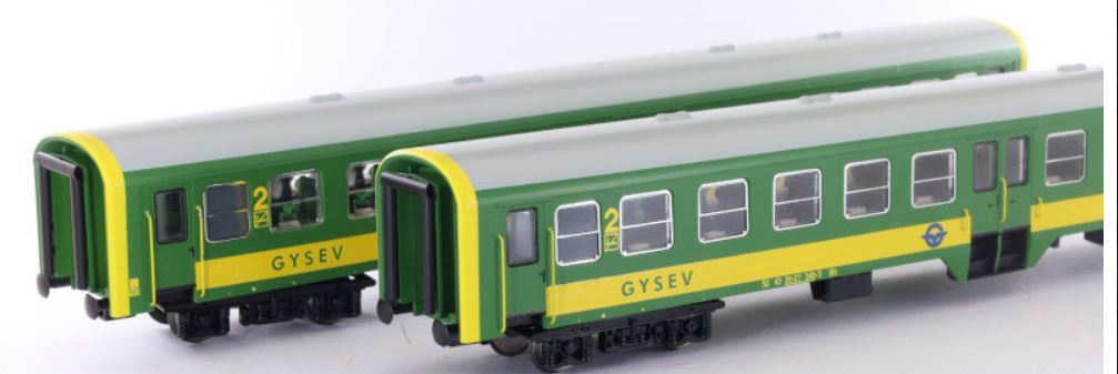 Personenwagen Set Bhv 340+318, GYSEV, Ep.V