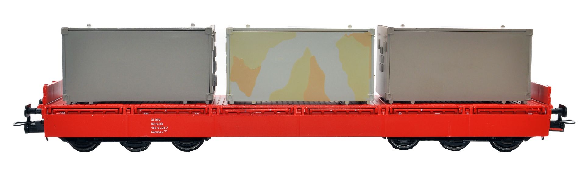 NPE NW 22946 - Schwerlastwagen Samms-u 454 mit 3 FM 2 Kabinen, DBAG, Ep.V