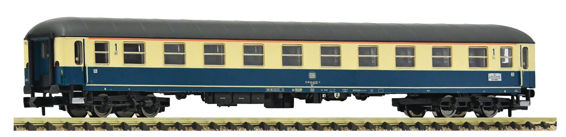 Fleischmann 6260033 - Personenwagen Am 203, 1. Klasse, DB, Ep.IV Fleischmann 6260033 - Personenwagen Am 203, 1. Klasse, DB, Ep.IV