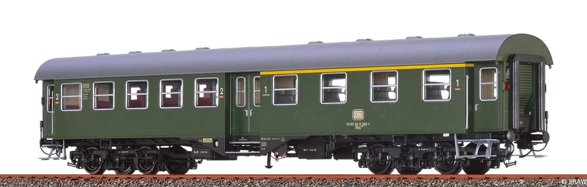 Brawa 46101 - Personenwagen AByg 503, DB, Ep.IV