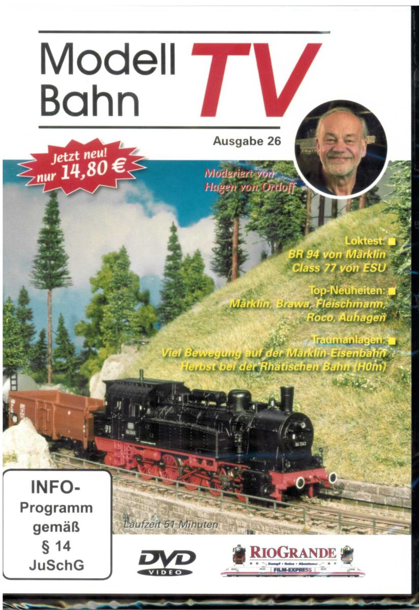 VGB 7526 - DVD - Modellbahn TV - Ausgabe 26