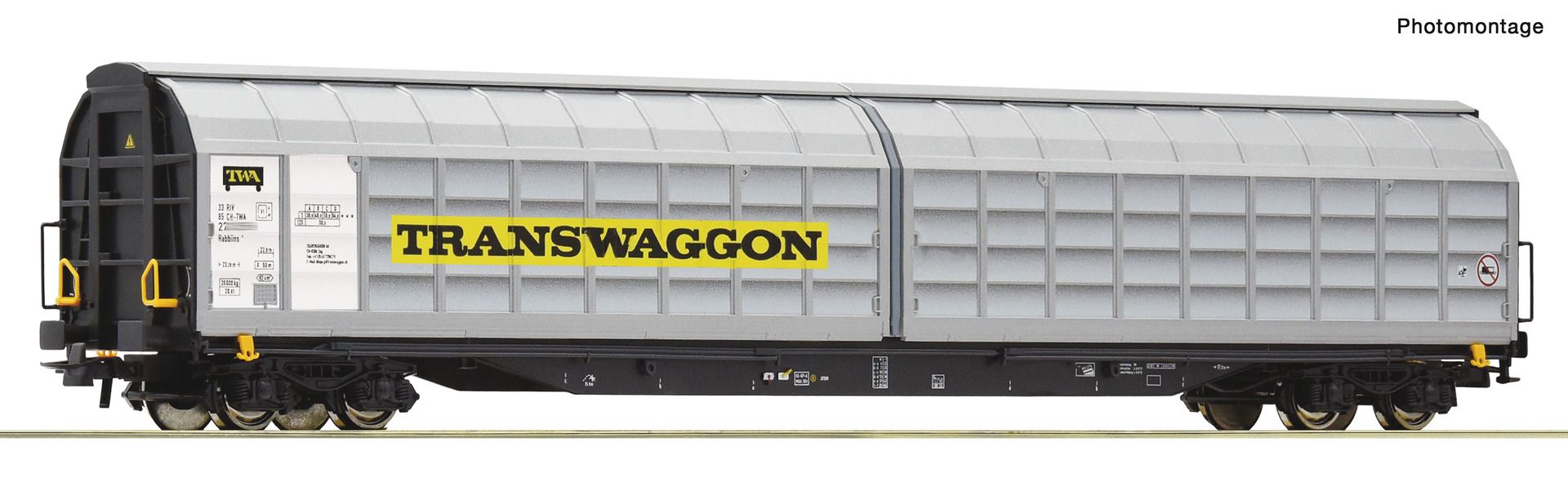 Roco 6600166 - Schiebewandwagen Habbiins, Transwaggon, Ep.VI
