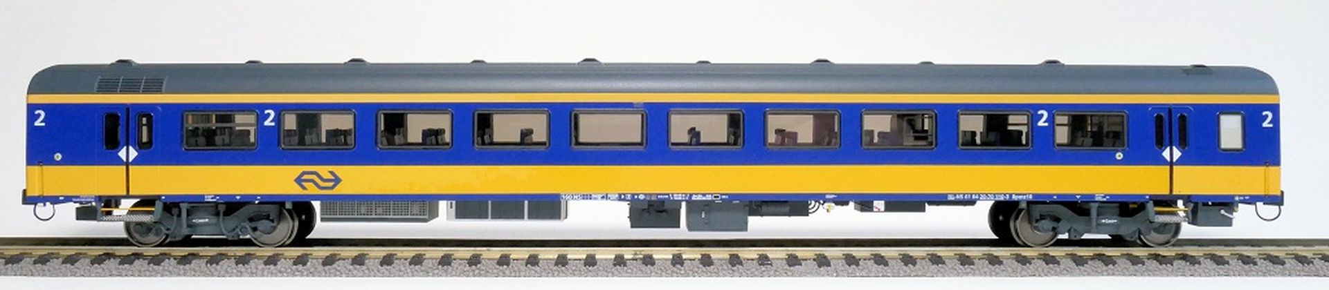 Exact-Train EX11007 - Personenwagen ICRm Bpmz10 Amsterdam - Rotterdam, NS, Ep.VI