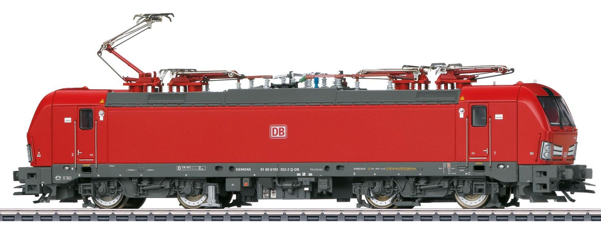 Märklin 39329 - E-Lok 193 352, Vectron, DBAG, Ep.VI, MFX+-Sound Märklin 39329 - E-Lok 193 352, Vectron, DBAG, Ep.VI, MFX+-Sound