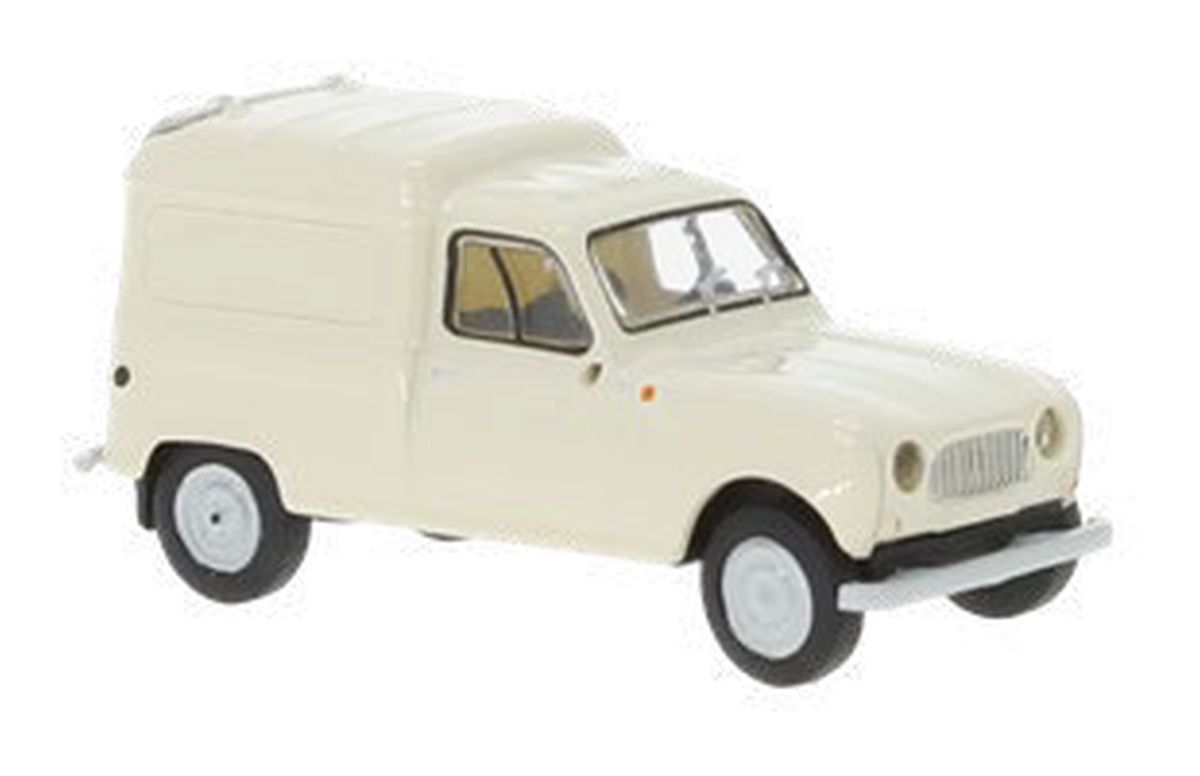 Brekina 14753 - Renault 4 Fourgonnette, hellelfenbein